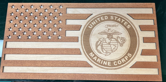 F Colberg USMC Sign