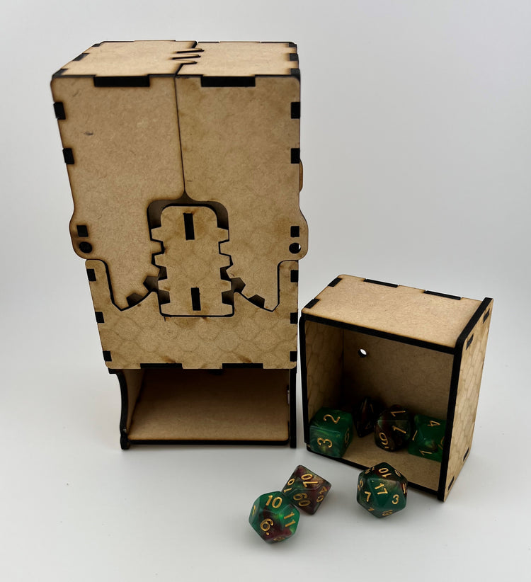 Card and Dice Storage for Role Playing Games Type 1