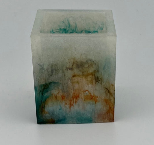 Resin Item 23116 Votive Square Small