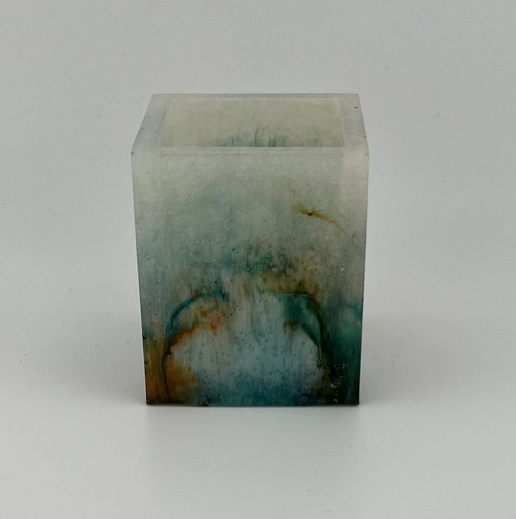 Resin Item 23116 Votive Square Small