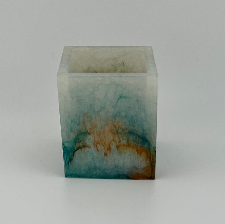 Resin Item 23116 Votive Square Small