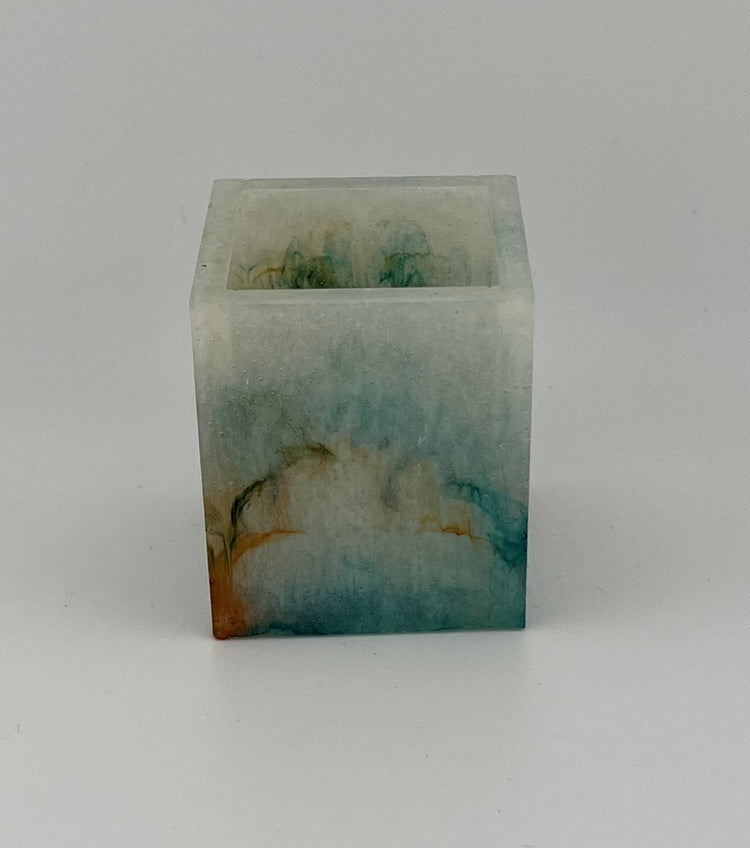 Resin Item 23116 Votive Square Small