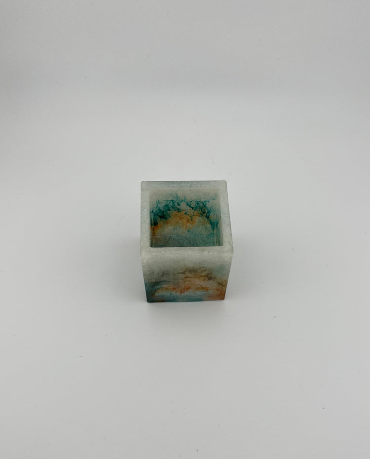 Resin Item 23116 Votive Square Small