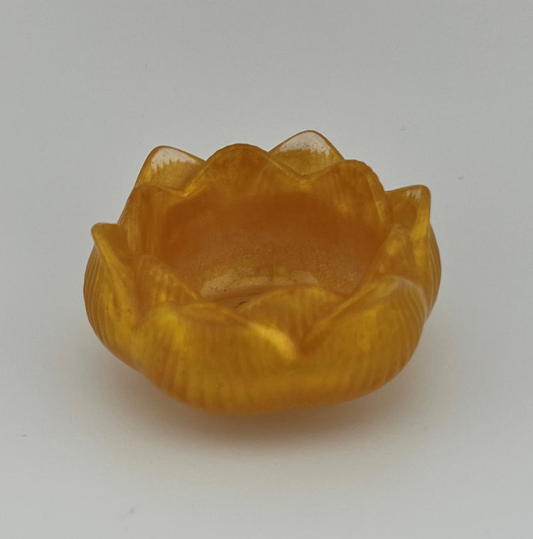 Resin Item 23147 Lotus Votive / Dice Holder