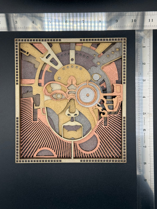 Multilayer Style Steam Punk Face Item# 2412001