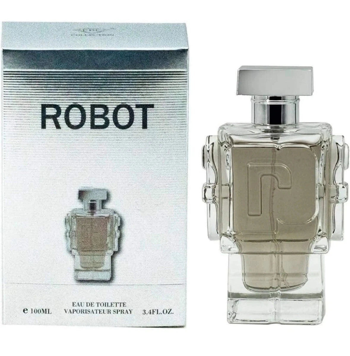 ROBOT; Clone of Phantom by Paco Rabanne MENS EDT 100mL 3.4FL OZ Item 27c