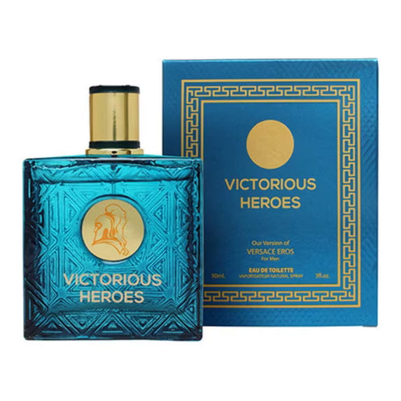 Victorious Heroes (Dupe of Versace Eros) EDP UNISEX 100mL 3.4FL OZ Item 92b