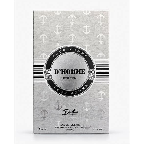D`Homme by Dubai Essence (Dupe of YSL L'Homme) EDT MENS 100mL 3.4FL OZ Item 94b