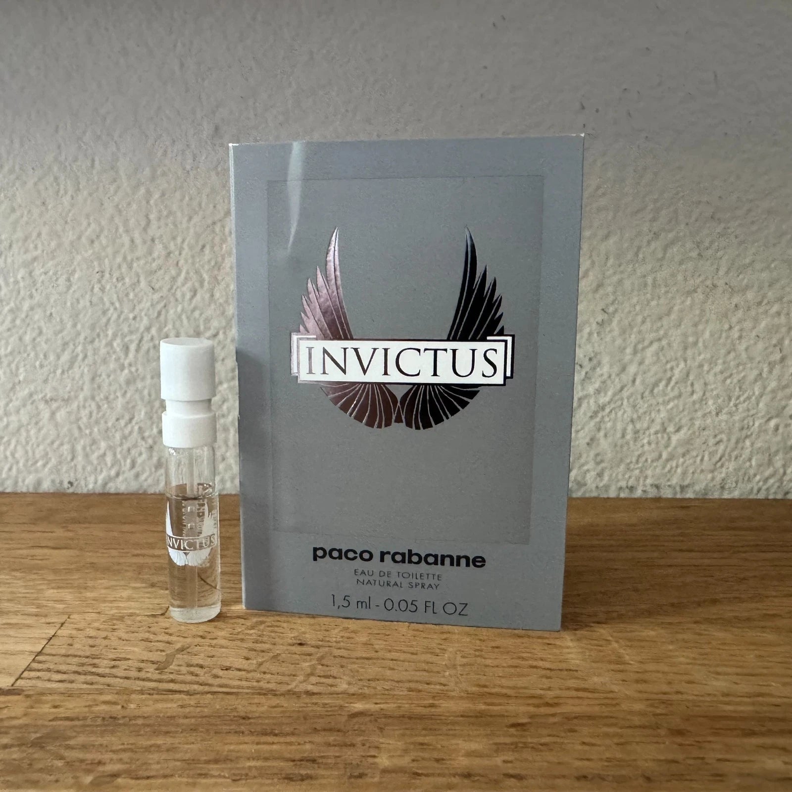 INVICTUS by PACO RABANNE MENS EDT 1.5mL (0.05FL OZ) SAMPLE