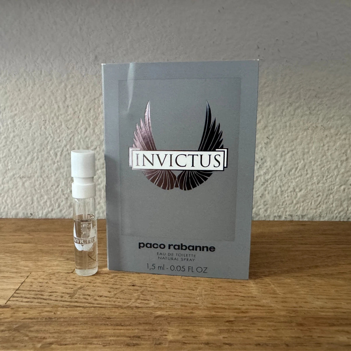 INVICTUS by PACO RABANNE MENS EDT 1.5mL (0.05FL OZ) SAMPLE