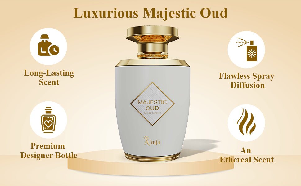 Majestic Oud by Ahuja EDP UNISEX 100mL 3.4FL OZ Item 3
