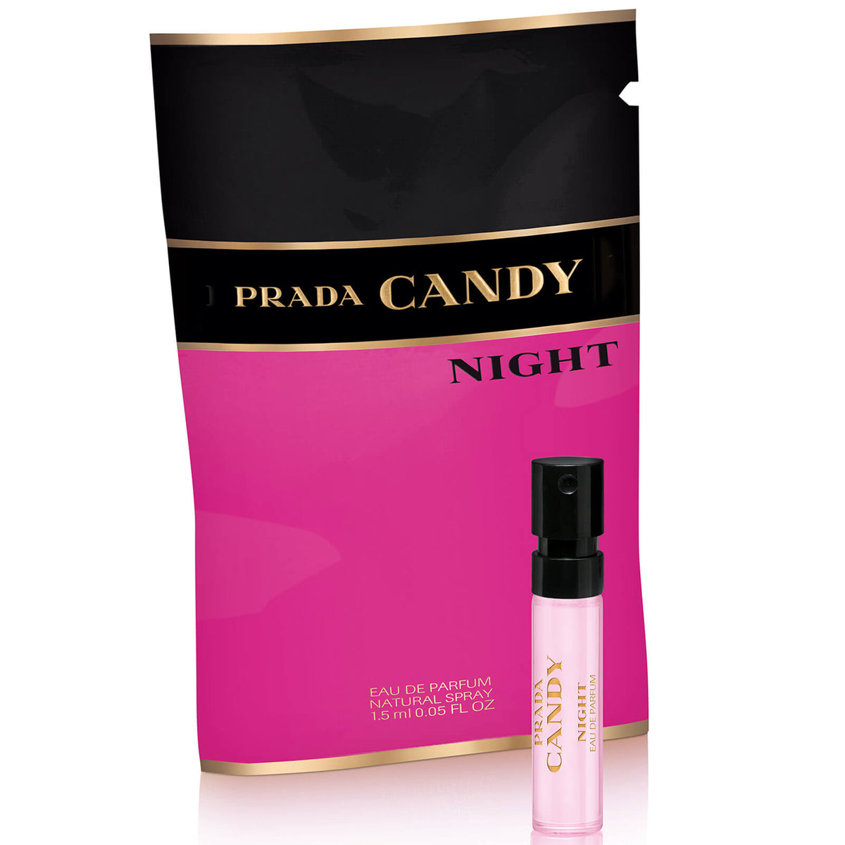 Prada Candy Night EDT WOMENS 1.5mL (0.05FL OZ) SAMPLE Item 47b