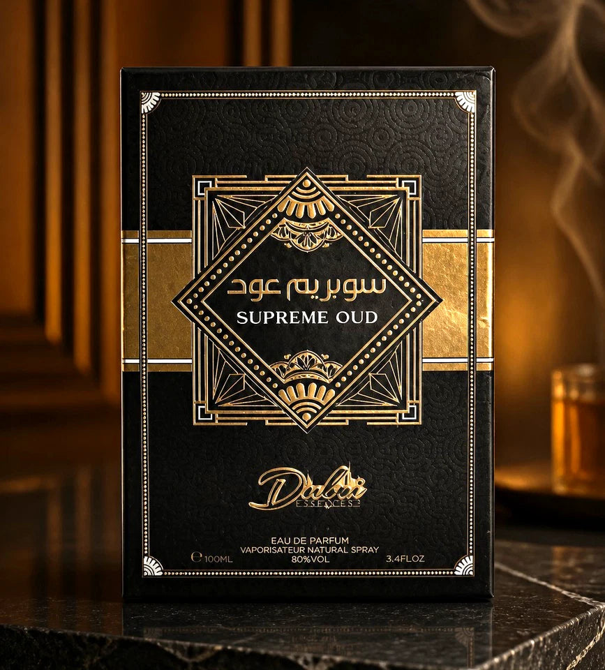 Supreme Oud by Dubai Essence (Dupe of YSL Oud) EDT MENS 100mL 3.4FL OZ Item 96a